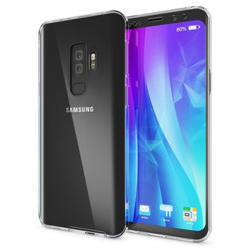 Microsonic Samsung Galaxy S9 Plus Kılıf Komple Gövde Koruyucu Silikon Şeffaf