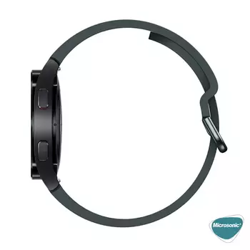 Microsonic Samsung Galaxy Watch FE Kordon Solid Silicone Band Kırmızı