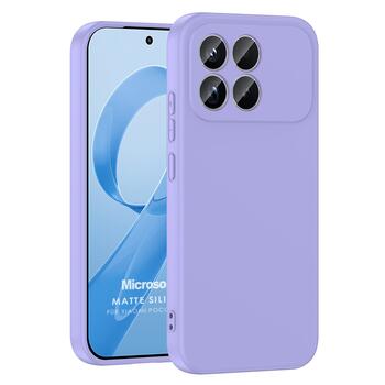 Microsonic Xiaomi Poco F8 Pro Kılıf Groovy Soft Lila
