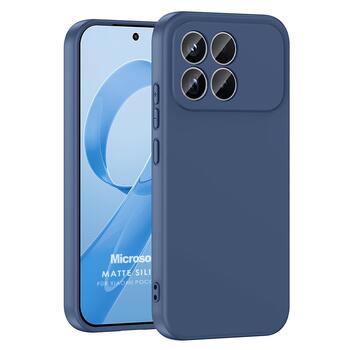 Microsonic Xiaomi Poco F8 Pro Kılıf Groovy Soft Lacivert