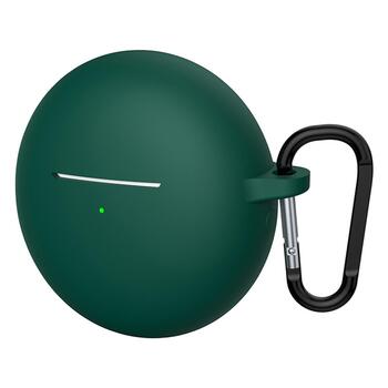 Microsonic Huawei FreeBuds 7i Mat Silikon Kılıf Koyu Yeşil