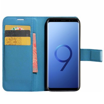 Microsonic Samsung Galaxy S9 Plus Cüzdanlı Deri Kılıf Turkuaz