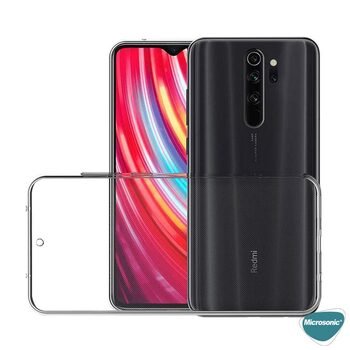 Microsonic Xiaomi Redmi 9 Kılıf Komple Gövde Koruyucu Silikon Şeffaf