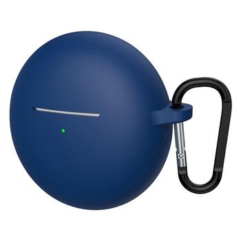 Microsonic Huawei FreeBuds 7i Mat Silikon Kılıf Lacivert