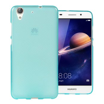 Microsonic Huawei Y6 2 Kılıf Transparent Soft Mavi