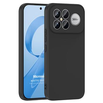 Microsonic Xiaomi Poco F8 Ultra Kılıf Groovy Soft Siyah