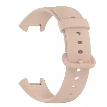 Microsonic Xiaomi Poco Watch Kordon, Silicone Sport Band Rose Gold