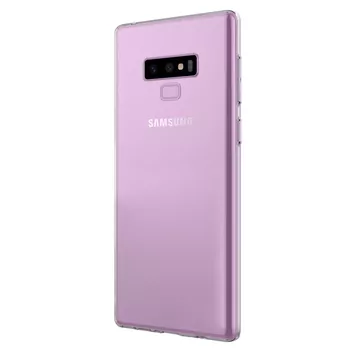 Microsonic Samsung Galaxy Note 9 Kılıf Transparent Soft Beyaz