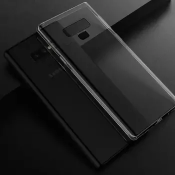 Microsonic Samsung Galaxy Note 9 Kılıf Transparent Soft Beyaz