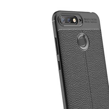 CaseUp Huawei Y7 2018 Kılıf Niss Silikon Siyah