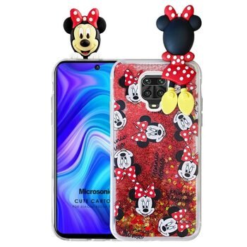 Microsonic Xiaomi Redmi Note 9S Kılıf Cute Cartoon Minnie Mouse