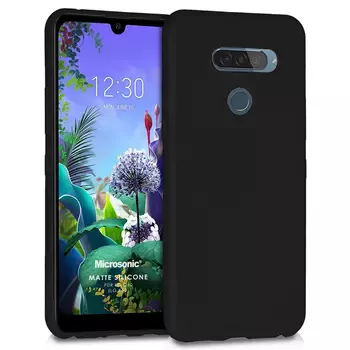 Microsonic Matte Silicone LG K50 Kılıf Siyah