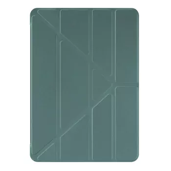 Microsonic Apple iPad Air 13 2025 Kılıf (A3268-A3269) Origami Pencil Koyu Yeşil
