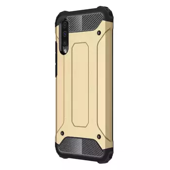 Microsonic Samsung Galaxy A50 Kılıf Rugged Armor Gold