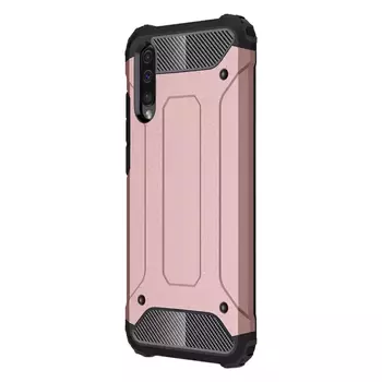 Microsonic Samsung Galaxy A50 Kılıf Rugged Armor Rose Gold