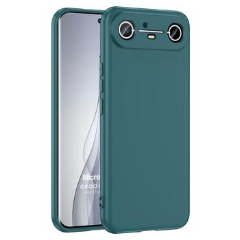 Microsonic TECNO Spark Slim 5G Kılıf Groovy Soft Koyu Yeşil