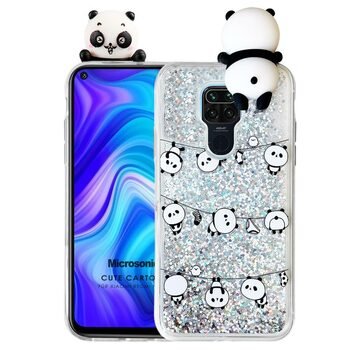 Microsonic Xiaomi Redmi Note 9 Kılıf Cute Cartoon Panda