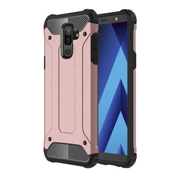 Caseup Samsung Galaxy J8 Kılıf Tank Rose Gold