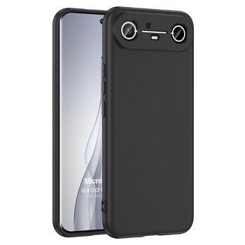 Microsonic TECNO Spark Slim 5G Kılıf Groovy Soft Siyah
