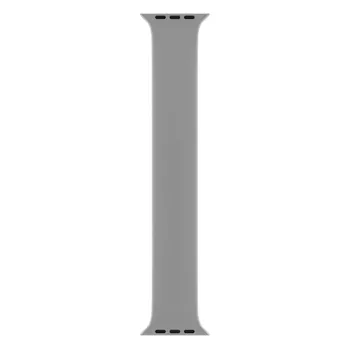 Microsonic Apple Watch Series 9 45mm Kordon, (Large Size, 170mm) New Solo Loop Gri