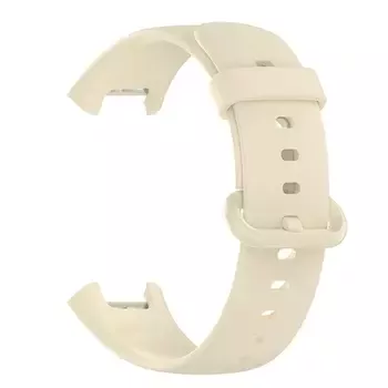 Microsonic Xiaomi Poco Watch Kordon, Silicone Sport Band Bej