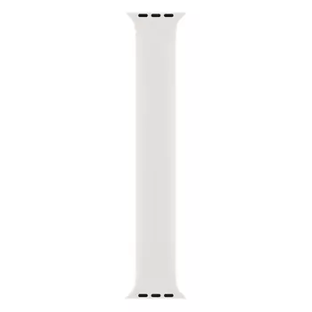 Microsonic Apple Watch Series 9 45mm Kordon, (Large Size, 170mm) New Solo Loop Beyaz