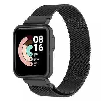 Microsonic Xiaomi Poco Watch Milanese Loop Kordon Siyah