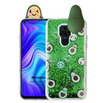 Microsonic Xiaomi Redmi Note 9 Kılıf Cute Cartoon Avakado