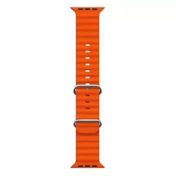 Microsonic Apple Watch SE 2022 40mm Kordon Ocean Band Turuncu