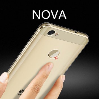 Microsonic Huawei Nova Kılıf Transparent Soft Mavi