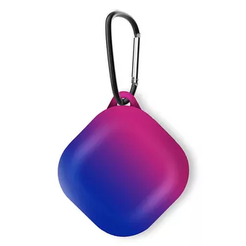 Microsonic Samsung Galaxy Buds Core Kılıf Degrade Rubber Pembe Mavi