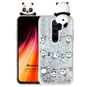 Microsonic Xiaomi Redmi Note 8 Pro Kılıf Cute Cartoon Panda