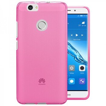 Microsonic Huawei Nova Kılıf Transparent Soft Pembe