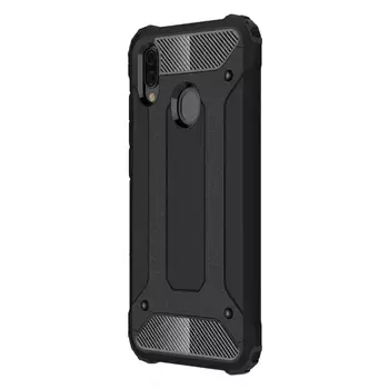 Microsonic Samsung Galaxy M10s Kılıf Rugged Armor Siyah