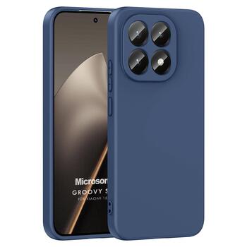 Microsonic Xiaomi 15T Kılıf Groovy Soft Lacivert