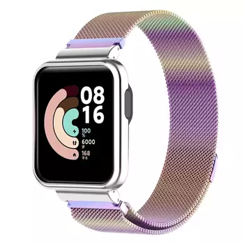 Microsonic Xiaomi Poco Watch Milanese Loop Kordon Çok Renkli