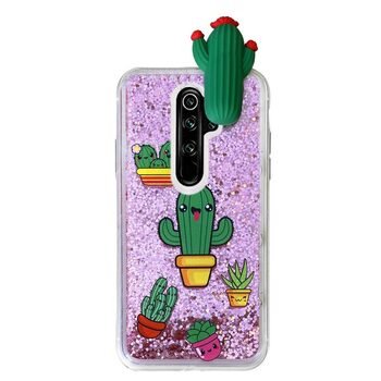 Microsonic Xiaomi Redmi Note 8 Pro Kılıf Cute Cartoon Kaktüs