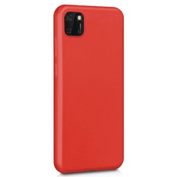 Microsonic Huawei Y5P Kılıf Matte Silicone Kırmızı