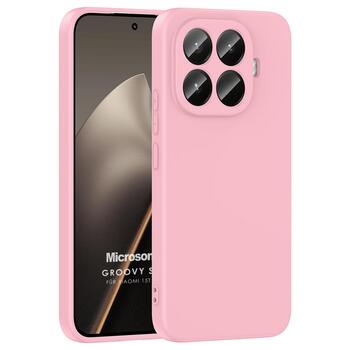 Microsonic Xiaomi 15T Pro Kılıf Groovy Soft Pembe
