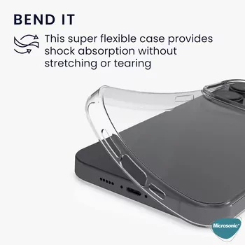 Microsonic Oppo Reno 13 Pro Kılıf Transparent Soft Şeffaf