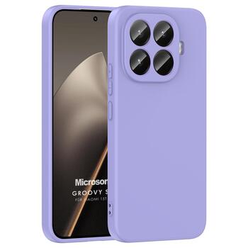 Microsonic Xiaomi 15T Pro Kılıf Groovy Soft Lila