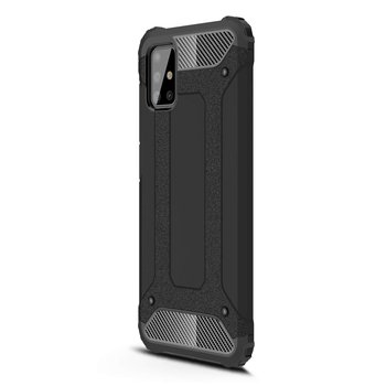 Microsonic Samsung Galaxy A71 Kılıf Rugged Armor Siyah