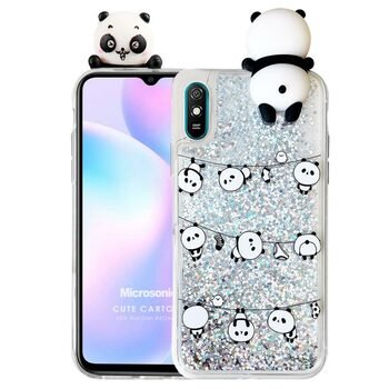 Microsonic Xiaomi Redmi 9A Kılıf Cute Cartoon Panda