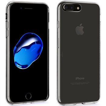 Microsonic Apple iPhone 8 Plus Kılıf Transparent Soft Beyaz