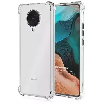 Microsonic Xiaomi Poco F2 Pro Kılıf Shock Absorbing Şeffaf