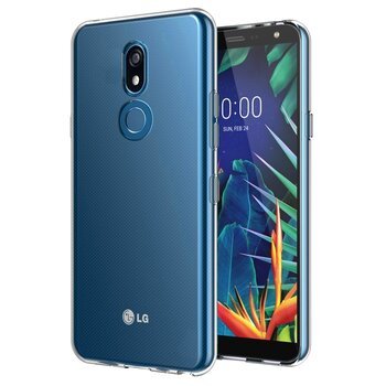 Microsonic LG K40 Kılıf Transparent Soft Beyaz