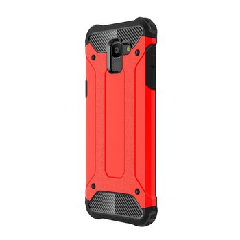 Caseup Samsung Galaxy J6 Kılıf Tank Kırmızı