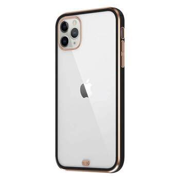 Microsonic Apple iPhone 11 Pro Max Kılıf Laser Plated Soft Siyah