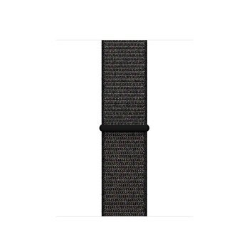 Microsonic Apple Watch 3 42mm Nylon Loop Kordon Siyah