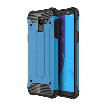 Caseup Samsung Galaxy J6 Kılıf Tank Mavi